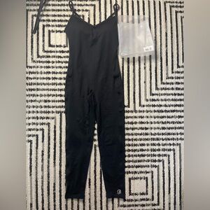 Bombshell Sportswear sculpt bodysuit in black size LARGE